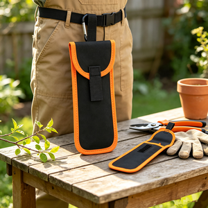 Étui de protection à clipser pour <span class=keywords><strong>ciseaux</strong></span> de taille <span class=keywords><strong>Fiskars</strong></span>, pour le jardinage, la taille et autres outils de coupe de plantes - Product Image 2
