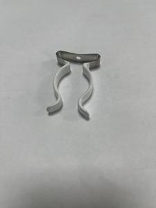 Độ chính xác cao 65Mn mùa xuân thép phẳng kim loại cáp dây U hình dạng kẹp Metric Ống Cáp kẹp với cao su bao phủ - Product Image 2