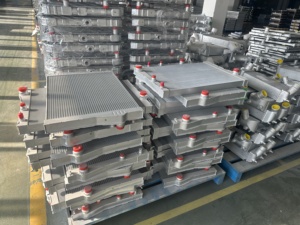 Intercooler Completamente in Alluminio 04L129766AL per VW <span class=keywords><strong>Golf</strong></span> <span class=keywords><strong>7</strong></span> Passat B8 Audi A3 2.0 <span class=keywords><strong>TDI</strong></span> EA288 - Saldato a TIG, a Prova di Perdite - Product Image 5