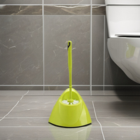 Brosse de toilette moderne éco-durable et bol à piston Combo hygiénique en plastique salle de bain cuisine ensemble de nettoyage-usine de gros