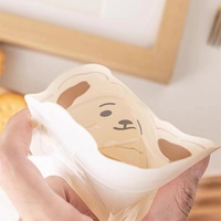 Sachet d'emballage de bonbons personnalisé imprimé, forme spéciale, brillant, forme irrégulière, découpé, en Mylar, avec fermeture éclair, pochette autoportante, résistant à l'humidité