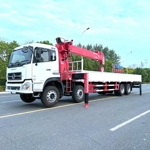 รถเครนติดตั้งบนรถบรรทุก DongFeng 8x4 คุณภาพสูง รถเครนไฮดรอลิก 8x4 14 ตัน พร้อมขาย - Product Image 3