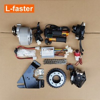 Kit de conversion de vélo électrique 24V 450W, moteur de vélo électrique monté sur le côté, kit de moteur de vélo électrique le moins cher