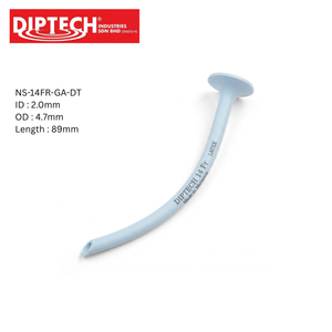 Tubes nasopharyngéens souples en latex 14FR de conception Robertazzi, dispositif médical lisse, vente en gros OEM - Product Image 1