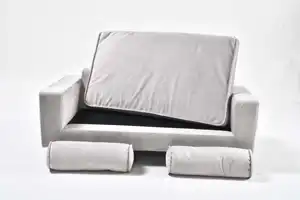 Chân Gỗ Cứng Cao Cấp Hiện Đại Giường Nhung Sang Trọng Nhiều Lớp Giường Sofa Cho Chó Mèo Thú Cưng