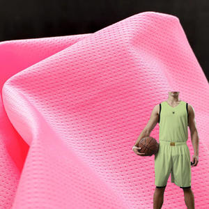 Vente en gros de maillot de <span class=keywords><strong>basket</strong></span>-ball léger en nylon élasthanne extensible dans les 4 sens en maille respirante pour vêtements de sport - Product Image 1