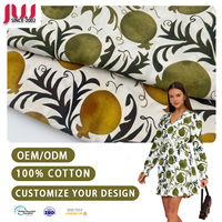 Tissu imprimé 100 % coton, design exclusif, naturel pur, MOQ flexible, pour marques de boutiques, chemisiers artisanaux et robes de créateurs