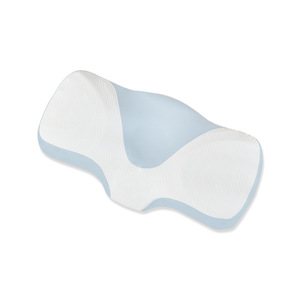 Oreiller cervical en mousse à mémoire de forme avec noyau à rebond lent, forme rectangulaire, modèle de sommeil sain - Product Image 1