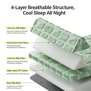 New Kennel Summer Four Seasons Universal Dog Ice Silk Pad Dog Mattress Dog Mattress Sleeping Kitten <b>Nest</b> Summer Sleeping Pad - Product Image 3