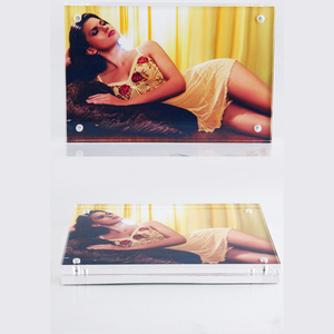 Personalizar acrílico imán sexo niñas bebé fotos de acrílico marco de fotos - Product Image 3