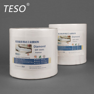 61001 không dệt spunlace làm sạch vải nhiệm vụ ánh sáng thấp Lint phòng sạch công nghiệp khăn lau CuộN - Product Image 3