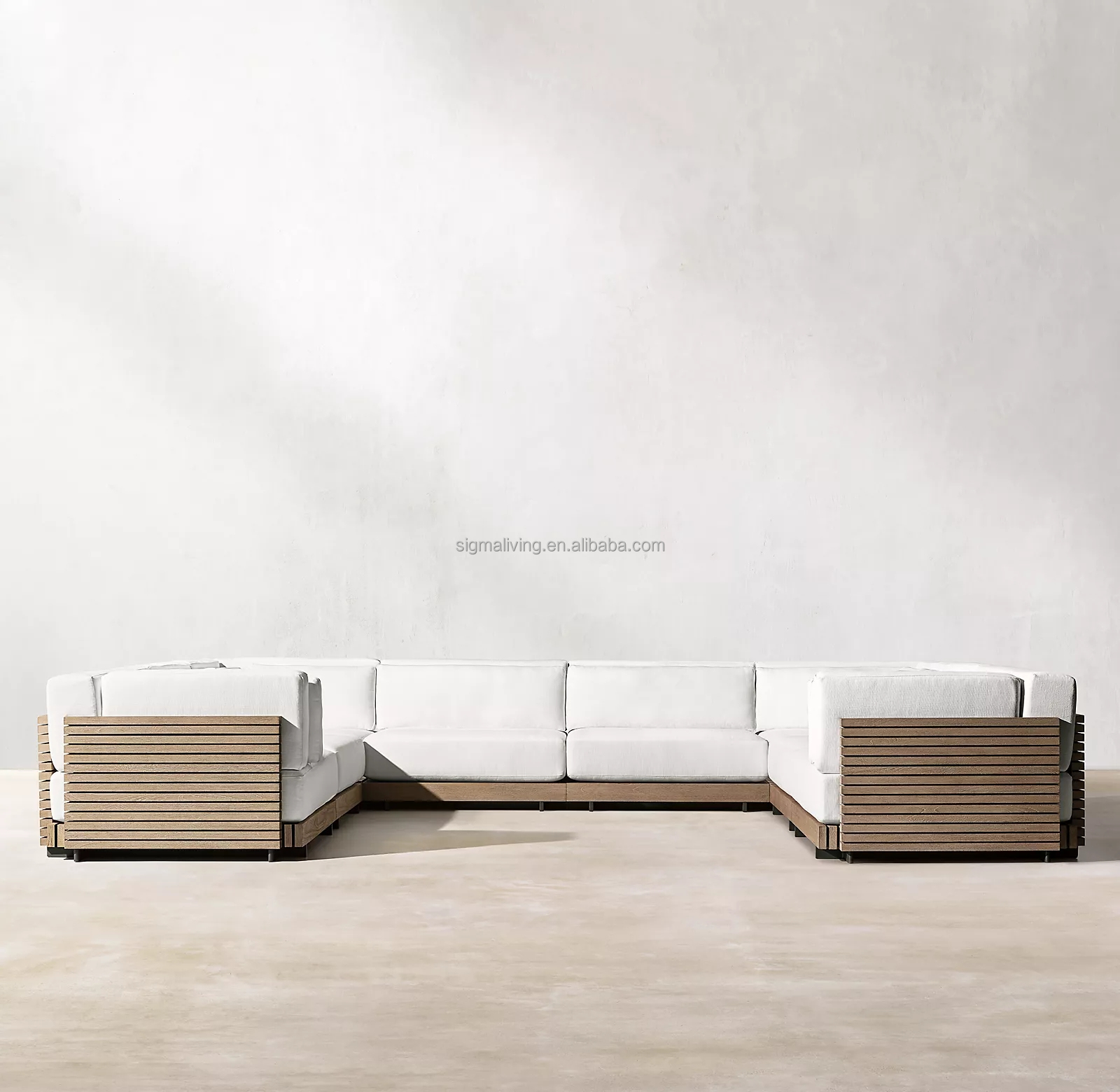 outdoor garden furniture large sofa set furniture balcony modular outdoor couch sofa