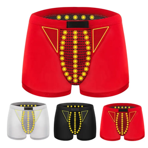 <span class=keywords><strong>Boxer</strong></span> Traspiranti Naturali in Seta di Latte con 22 Magneti, Pantaloncini Sportivi Britannici per la Salute - Product Image 3