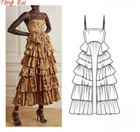 Robe en Lin Tendance de Haute Qualité, Vente en Gros, Fournisseur d'Usine de Vêtements pour Femmes en Chine, Fabricant de Vêtements Personnalisés de Marque et de Qualité Supérieure