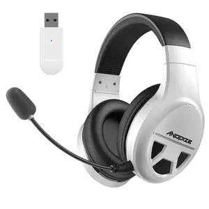 GX300 Fone de ouvido para jogos sem fio mais novo 2.4G e Bluetooth para computador