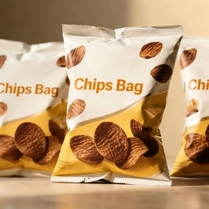 Factory Custom Printed Puffed <b>Bag</b> Fried Chips Food <b>Packaging</b> <b>Bags</b> Potato Chips <b>Packaging</b> <b>Bags</b> Aluminum Foil Snacks <b>Packaging</b> - Product Image 2