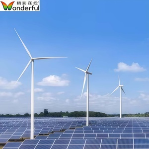 Sistema de Energía Solar Híbrido Industrial WON, con Energía Eólica y Solar, Fuera de la Red, Batería de Iones de Litio, 220V, <span class=keywords><strong>2</strong></span>-30kW, Turbina Completa para el Hogar, Nueva Energía - Product Image 3