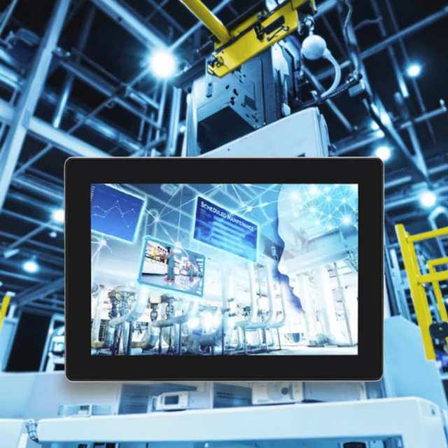OEM 10.1'' 15'' 17'' 19 Inch Ultra-Thin Pure Flat LCE Industrial Monitor Outdoor Open Frame Capacitive Touch Screen Monitor