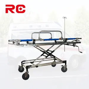 Cama de hospital de carrinho médico de emergência para pacientes
