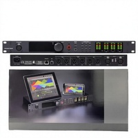 Processeur audio numérique portable professionnel FUNINC XL652A, construction métallique, audio haute résolution, puissance maximale 69W, son surround