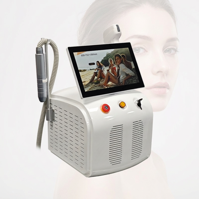 Triple Wave Ice Diode Laser 808nm Diode Laser Hair Removal 755 808 1064 Diode Laser For Hair Removal Machine