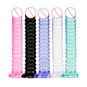 Dildo en silicone souple, masturbateur féminin, sûr pour le corps, dispositif de <span class=keywords><strong>plaisir</strong></span> noir, dildo réaliste noir, extra large et dildo, jouet sexuel pour adultes - Product Image 3