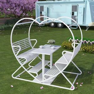 Amore all'aperto sedia a dondolo cortile tavolo decorativo <span class=keywords><strong>per</strong></span> parco all'aperto foto scenico riprese Internet Patio <span class=keywords><strong>panche</strong></span> - Product Image 4