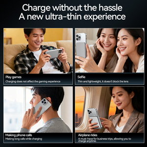 Mini 5000mAh Super Slim Wireless Power Bank <span class=keywords><strong>Batterie</strong></span> LI-Polymère haute capacité à charge rapide magnétique - Product Image 2