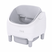 EV Tech EVHA011 WLAN-gesteuerte Automatische Selbstreinigende 68L Hochwertige ABS-Kunststoff Katzentoilette