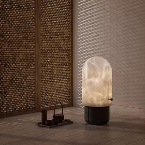 Natural Stone Table <b>Lamp</b> 500mm Led Light Source Hotel Bedroom Living Room Decor - Product Image 3