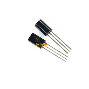 Transistor 2SB764 B764 2SD863 D863 Faible puissance 1A/50V/0.9W directement inséré dans la puce de composant TO-92L avec livraison unique. - Product Image 1