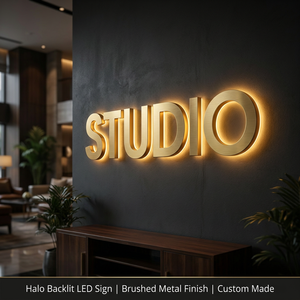 ตัวอักษรอะคริลิคแบบกำหนดเองขนาดเล็กพร้อมไฟ LED สำหรับตกแต่งร้านค้า ห้องพัก โฆษณา - Product Image 5