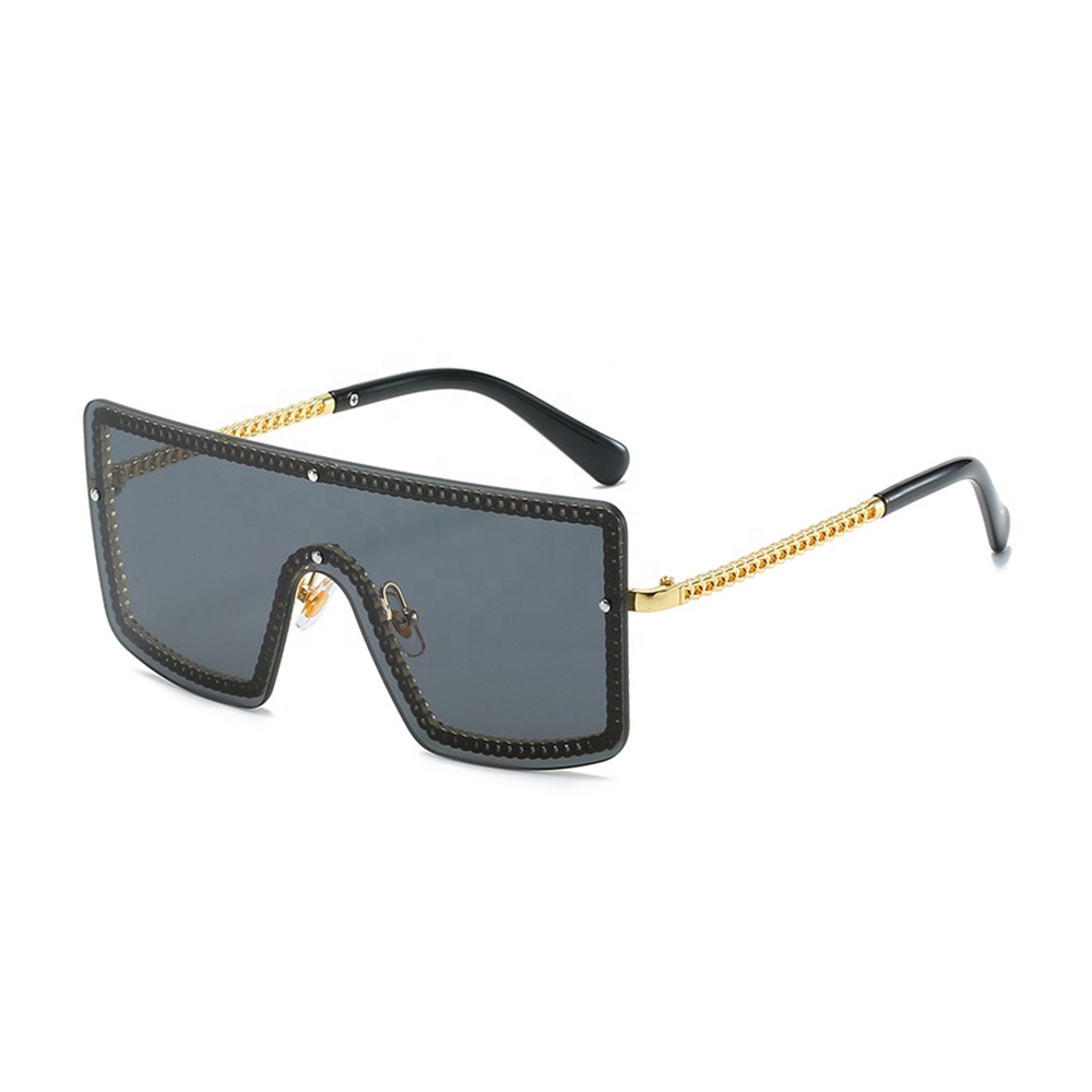 Remaches piernas siamesas gafas de sol graduadas gafas demujer Remaches piernas siamesas gafas de sol graduadas gafas demujer