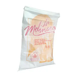 50kg wheat flour or sugar pp woven packing bag