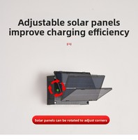 Éclairage solaire mural extérieur personnalisé avec logo, conforme aux normes de qualité, prêt à être expédié, éclairage de sécurité pour façade, lumières solaires à haute luminosité, couleur cohérente
