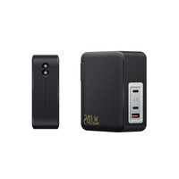 Adaptateur secteur de bureau 240 W avec triple port USB-C PD QC PPS GaN, chargeur rapide de voyage 240 W pour Apple iPhone MacBook