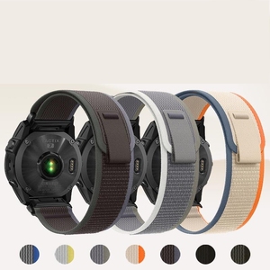 เหมาะสำหรับสายรัดไนลอนเวลาในการ์มินใน fenix8 7 xpro/ 6x5x สายถอดออกอย่างรวดเร็ว - Product Image 5