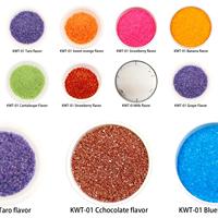 Sucre coloré en poudre, sucre glace solide, saveurs variées, perles de confettis sucrées pour gâteaux, machine à barbe à papa, décoration de pâtisserie