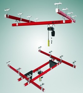 Source Manufacturers Custom 500 1000 2000 Kg Light Small Track Flexible Modular Bridge Crane