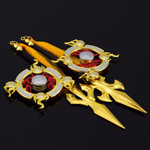 Juguete Nezha, Juego de Cuatro Piezas, <span class=keywords><strong>Hot</strong></span> <span class=keywords><strong>Wheels</strong></span>, Lanza de Fuego, Juguete de Metal Completo para Descompresión, Regalos Promocionales - Product Image 5