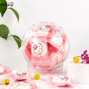 Forma de bola de plástico tarro para alimentos dulces de soja de embalaje de la torta de plástico tarro contenedor - Product Image 3