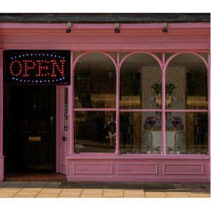LED open sign <b>board</b> indoor hanging display <b>board</b> shop wall decoration <b>light</b> ambient <b>light</b> shop entrance indicator <b>light</b> sign - Product Image 5