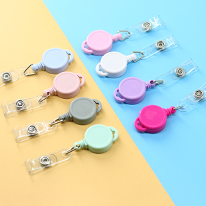 Großhandel Farbe 2,5 cm Lanyard Kunststoff Runde leicht zu ziehende Schnalle kann angepasst werden Logo Abzeichen Rolle - Product Image 2