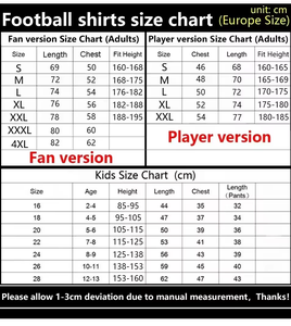<span class=keywords><strong>Camiseta</strong></span> de Fútbol Personalizada de Alta Calidad Temporada 25/26, Versión para Aficionados/Jugadores, Uniforme de Fútbol para Hombre - Product Image 4