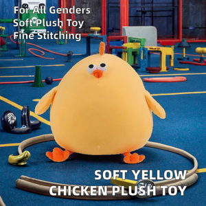 <span class=keywords><strong>2025</strong></span> New arrivals siêu mềm sang trọng màu vàng Gà Đậu Túi ném Gối Thú nhồi bông đồ chơi sinh nhật món quà - Product Image 2