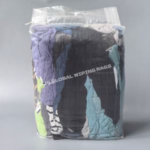 Paños de Felpa de Colores Variados para Uso Industrial, Paños de Limpieza de Algodón Estéril para Limpieza - Product Image 1