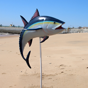 Statua di Polpo in Resina e Fibra di Vetro, Grande, Colorata, Artistica, Decorazione da Spiaggia, Oggetto da Collezione, Vendita all'Ingrosso - Product Image 5