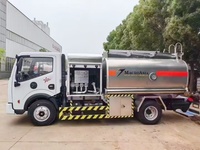 Camion-citerne Dong Feng 4x2 en alliage d'aluminium avec réservoir de carburant de plus de 30 000 L pour le transport de pétrole