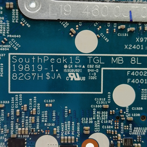 Placa Base Original Nueva para Dell Latitude 5520/Precision 3560, i7-1185G7 0G60M3 South Peak 15 TGL MB 8L 19819-1 - Product Image 4