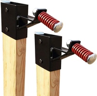 Support de cible 2x4 avec base réglable en hauteur, poteau en acier, adaptateur de conversion de cible en tambour en acier AR500, modèles de cibles
